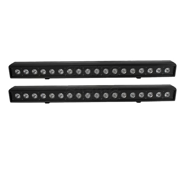 LED Wash Väggflodljus, 18x18W, DMX-Styrning, 324W Effekt,2ST, EU-kontakt
