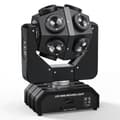 Miniatyrbillede 2 af 2: Moving Head Light, 200W Effekt, RGBW Farveeffekter,EU-stik, ZQ02096