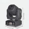 Miniatyrbillede 2 af 2: LED Moving Head Lygter, 60W / 100W Effekt, Justerbare Strålevinkler,1 stk G60, EU-stik