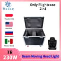 Miniatyrbillede 2 af 2: Moving Head Light, 230W Osram Lyskilde, 14 Farver + Hvid,1PCS tom KASSE, berøringsmodel