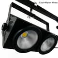 Miniatyrbillede 2 af 2: LED Scene Lys, 200W Effekt, RGBWA UV Farver,Kold og varm, EU-stik