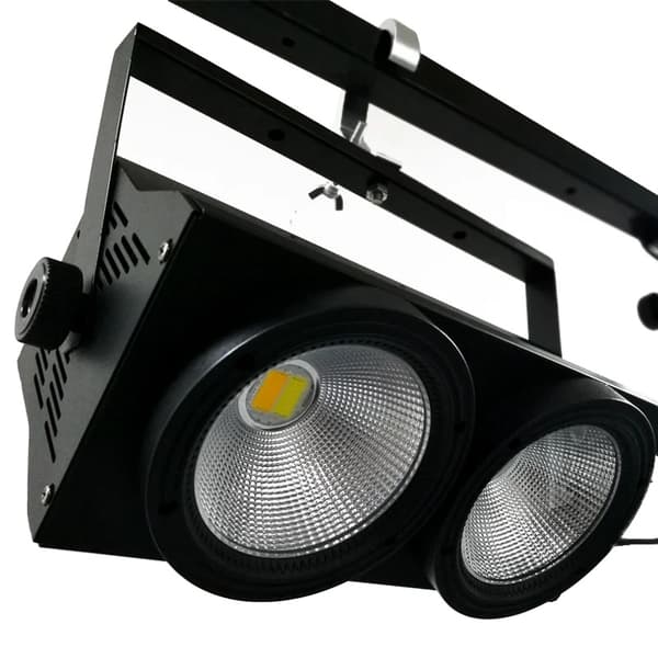 LED Scene Lys, 200W Effekt, RGBWA UV Farver,Kold og varm, EU-stik