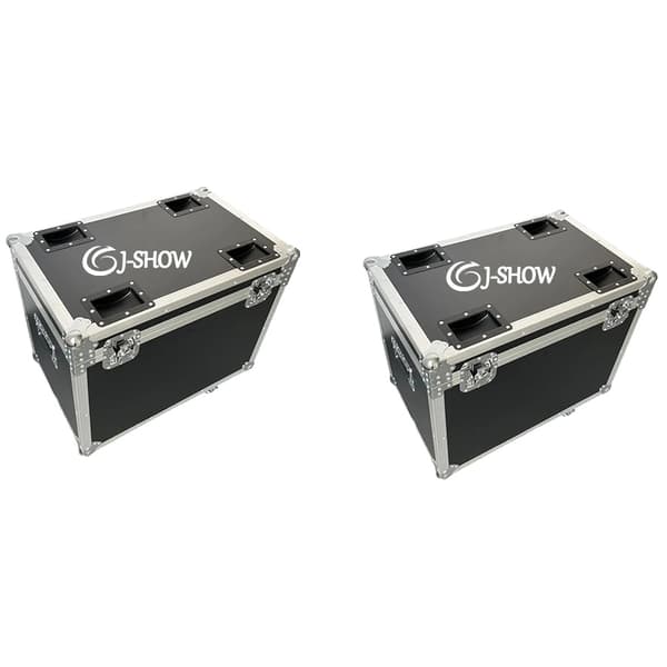 Rörlig huvudscenljus, RGBW 19X15W LED, 540° PAN, 270° TILT,2 Flygkoffert