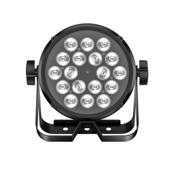 LED Wash Par Lys, 18x12W RGBWA UV, IP65 Vandtæt Klassificering,1 stk, EU stik