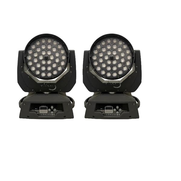 LED Zoom Wash Light, 450W effekt, 15-65 lineær zoom,2 Lygter, 4i1 RGBW