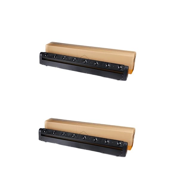 LED-stång, RGBW 4in1-stråle, DMX512-styrning,EU-plugg, 2PCS LED BAR