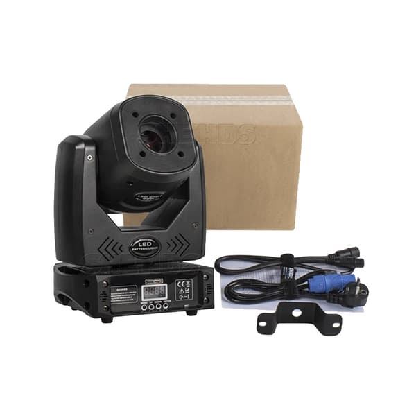 LED Strålkastare, 80W, Rörligt Huvud,LED 80w Spot Light, EU-plugg