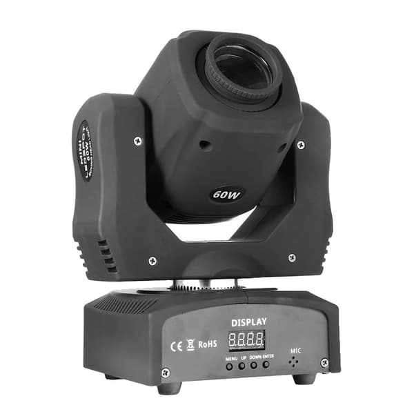 Spot Moving Head Light, 60W Effekt, DMX Scene Effekt