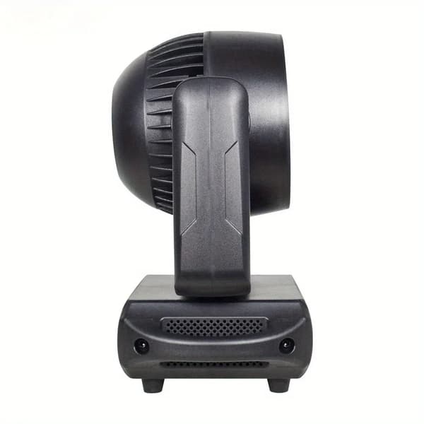 LED Moving Head, RGBW Farveblanding, Kompakt Design, Lavt Strømforbrug,sort, EU-stik