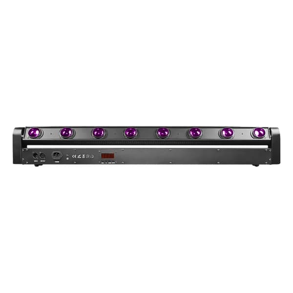 Stagebelysningsstang, 8X15W effekt, DMX kontrol,1 stk 8x15w, EU -stik
