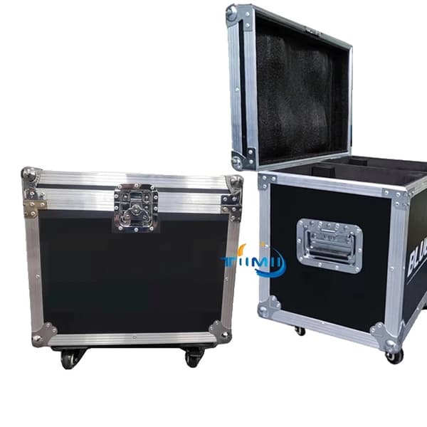 LED Moving Head Lys, RGBW Farveblanding, Zoom Funktion, 1 Flightcase 2i1