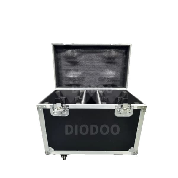 Flight Case LED Zoom Wash, 19x15W, Professionel Scene Belysning,1PCS Flygkasse