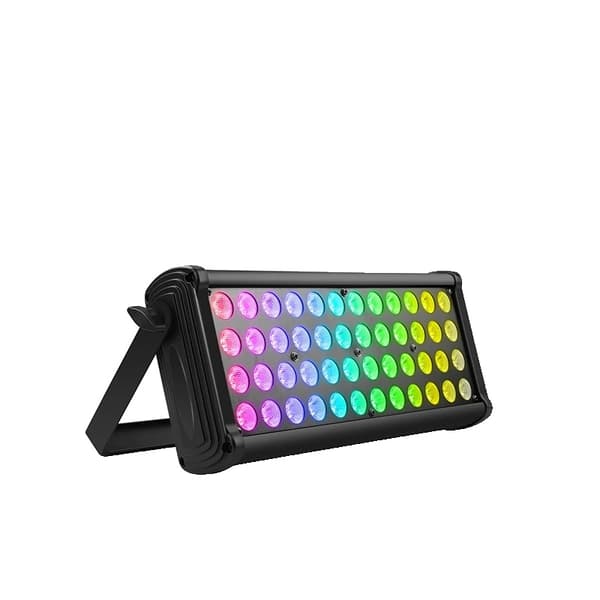 LED Scenljus, 80W RGB Effekt, Dynamisk Belysning med DMX-kontroll,EU-kontakt