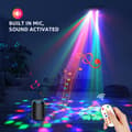 Pikkukuva 3 / 4: RGB LED -vaihelamppu projektori, 40W teho, 5-in-1 efektit, ääniohjattu,EU-pistoke