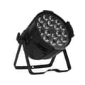 Miniatyrbillede 1 af 2: LED Scenebelysning, RGBWA UV 6i1, DMX-styring, Høj effekt 324W,EU Stik, Kun Gamle 18x18w