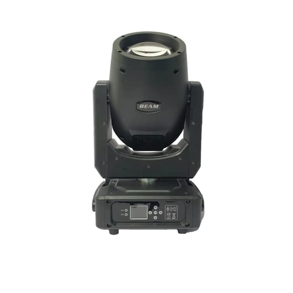 Rörlig huvudlampa, 230W högpresterande stråle, 16-20 DMX-kanaler,1 Ljus