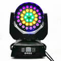 Miniatyrbild 2 av 2: Professionell scenbelysning, 500W effekt, 540 grader panorering, 270 grader lutning,36X18W RGBW UV ZOOM, Eu Plug