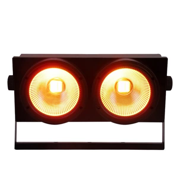 LED Scenljus, 200W Effekt, RGBWA UV Färger,RGBWA UV, EU-kontakt