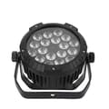 Miniatyrbillede 1 af 2: LED Par Lys, 18x18W RGBWA + UV, Vandtæt IP65,EU-stik, Vandtæt 18x18W