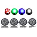 Miniatyrbillede 1 af 2: LED Par Lys, RGBW/RGBWA/RGBWA UV Muligheder, Justerbar Blinkfrekvens,RGBWA 5i1, 4Lys