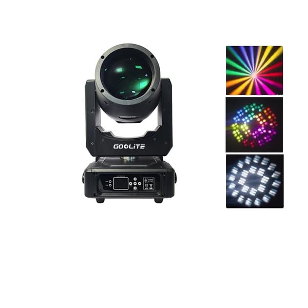 Mini Moving Head Belysning, 230W Ljuskälla, DMX512 Kontroll,1 Ljus