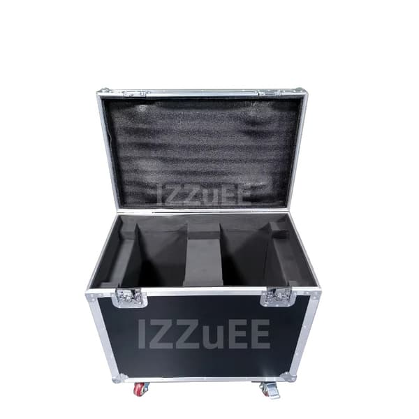 Stråle Flytteligt Hovedlys, 450W Strømforbrug, 3,8° Strålevinkel,1 Flightcase 2i1