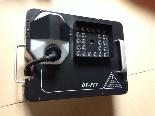 Rökgenerator, 1500w Effekt, Färgskiftande LED-lampor