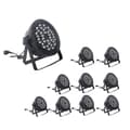Miniatyrbillede 1 af 2: LED Scene Lys, DMX512 Kontrol, 18x12W RGBW,10 Lygter