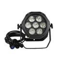 Miniatyrbillede 1 af 2: LED Par Lys, Vandtæt, RGBWA+UV, Vandtæt 7x18W, EU-stik