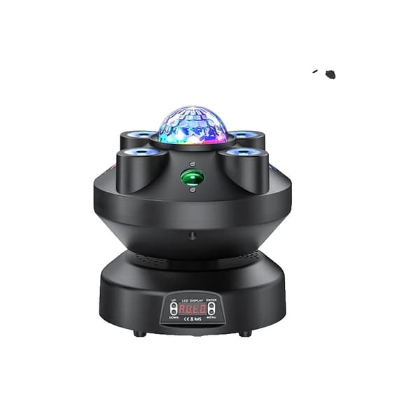 Magisk Boll Diskolampa, 70W Effekt, 18 Kontrollkanaler,EU-kontakt