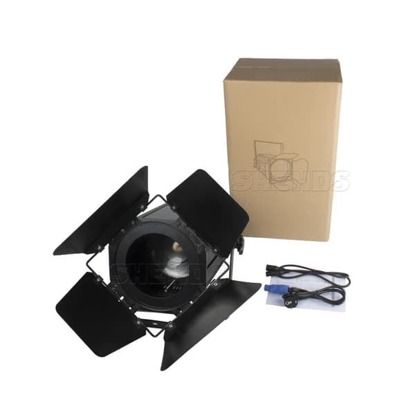 LED Par Lys, Zoom Funktion, RGBWA+UV 6i1 Teknologi, LED Zoom 200W, EU-stik