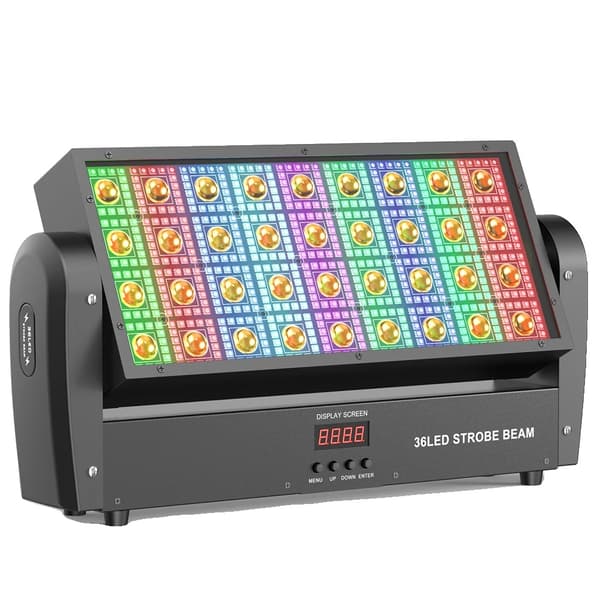 Scene Par Lys, 36 Varm Hvide LED'er, 648 RGB LED'er,EU-stik, ZQ06133
