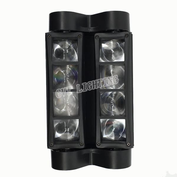 RGBW Mini LED Spindellampa, 80W Effekt, DMX Kontroll, Professionellt Scenbruk