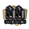 Miniatyrbillede 1 af 2: Mini LED Moving Head Light, 150W Effekt, 7 Farver Plus Hvid,EU-stik, 2PCS Karton