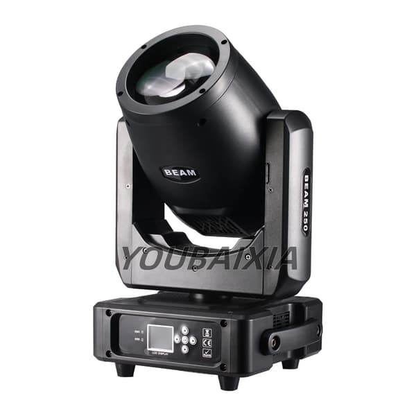 Rörlig Huvudscenbelysning, 350W Effekt, 16 DMX Kanaler,1 styck i kartong, EU-kontakt