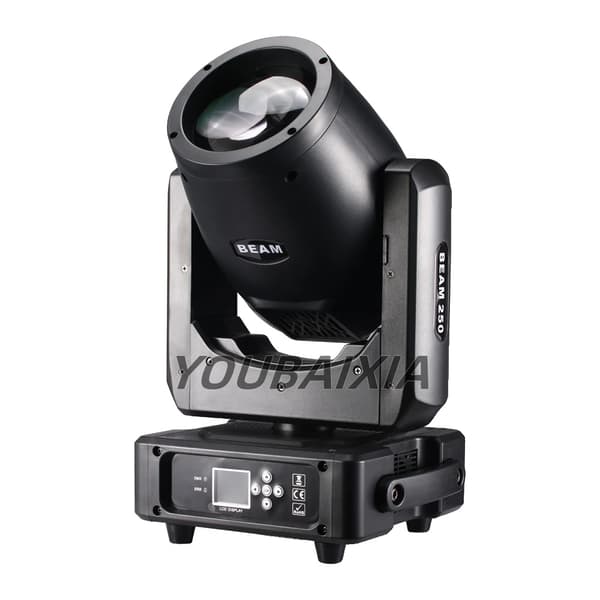 Rörlig Huvudscenbelysning, 350W Effekt, 16 DMX Kanaler,1 styck i kartong, EU-kontakt