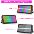 Miniatyrbillede 2 af 4: Stage Light Bar, 130W RGB LED, Flere kontrolmuligheder,EU-stik