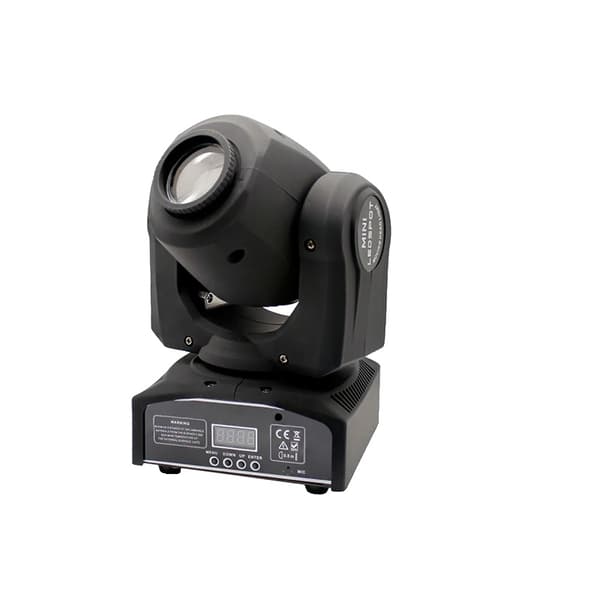 30W RGBW LED Beam Moving Head Lys, 8 Mønstre, DMX512 Kontrol,EU-stik