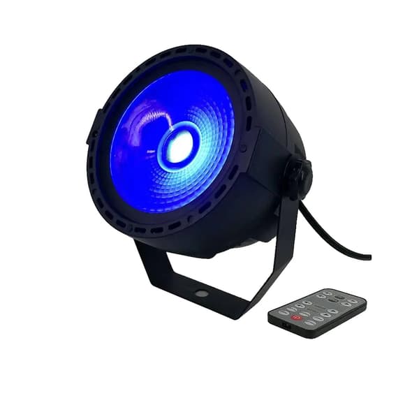 LED Scene Belysning, 30W COB, 7 DMX Kanaler,4 stk 30W RGB, EU