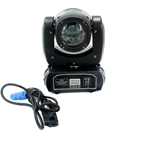 LED Moving Head Lys, 120W Strøm, Stråle og Spot Effekter, 120W BeamSpot, EU-stik