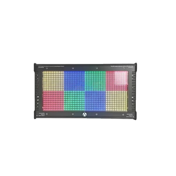 1000W LED Stroboskopljus, RGB-färgblandning, DMX-kontroll,1 Ljus
