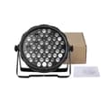 Miniatyrbillede 1 af 2: LED Scenebelysning, RGBW Farveblanding, DMX512 Kontrol, 54x3W RGBW, EU-stik