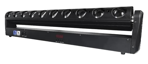 RGBW LED-stribestråle-bevægeligt hovedlys, 10X40W, Professionelt DJ-udstyr, 1PCS, EU-stik