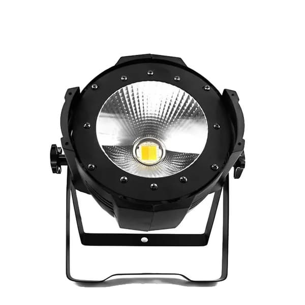 Scenelys, 200W COB LED, RGBWA-UV 6in1 Teknologi, 200W Kold-Varm Hvid, EU-stik
