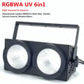 Miniatyrbillede 2 af 2: LED Publikumsblænder, 200W Strøm, RGBWAUV 6i1 Teknologi, RGBWA UV 6in1, EU-stik