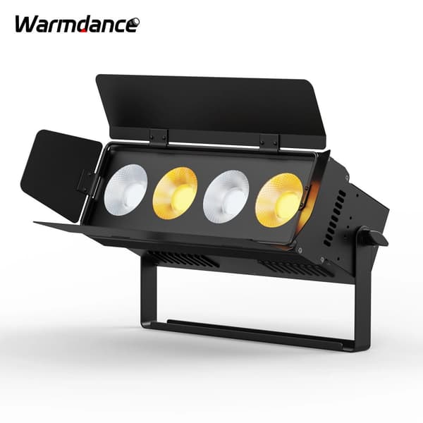 200W COB LED Scene Belysning, Justerbar Lysstyrke, Flere Kontrolmuligheder,1STK, EU-stik