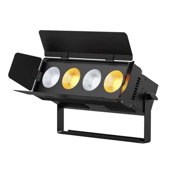 200W COB LED Scene Belysning, Justerbar Lysstyrke, Flere Kontrolmuligheder,1STK, EU-stik