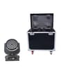 Miniatyrbillede 1 af 2: LED Moving Head Light, Multifarvet Spektrum, DMX Kontrol Stil,RGBWAUV 6i1, 1 flight case kun