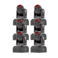 Miniatyrbillede 1 af 2: SHEHDS Mini 10W RGBW LED Spot Beam Lys, 540° Pan, 270° Tilt,EU-stik, 6 stk.