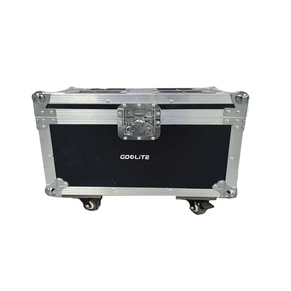 Bevægelseshoved Scene Lys, 10x40W Effekt, Alsidige Kontrolmuligheder,2i1 FlightCase kun